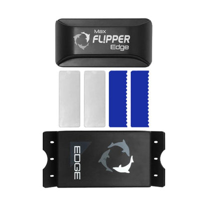 Flipper Edge 2-in-1 Magnetic Floating Aquarium Algae Cleaner (MAX)