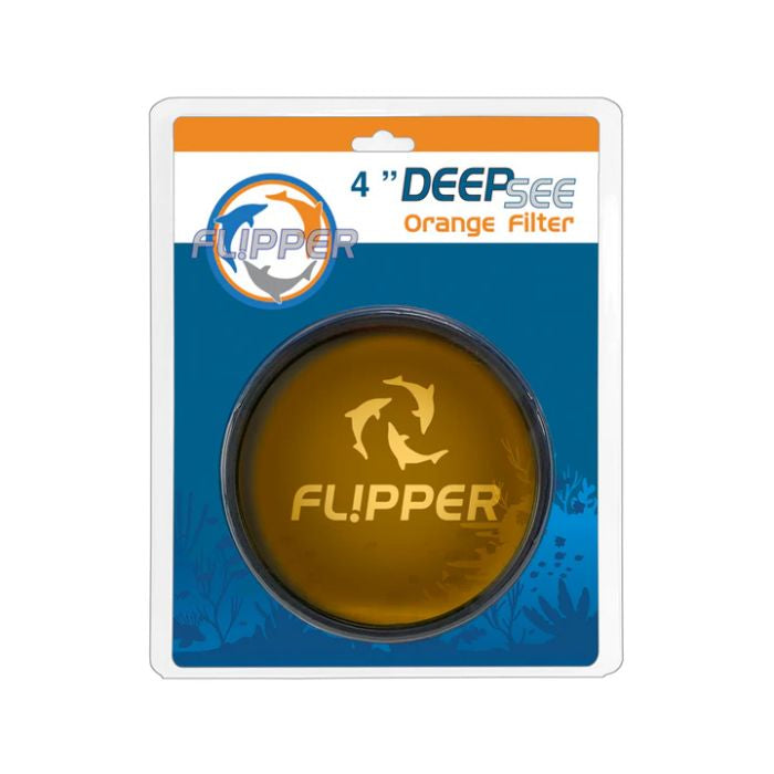 Flipper DeepSee Viewer Orange Filter Lens, 4in