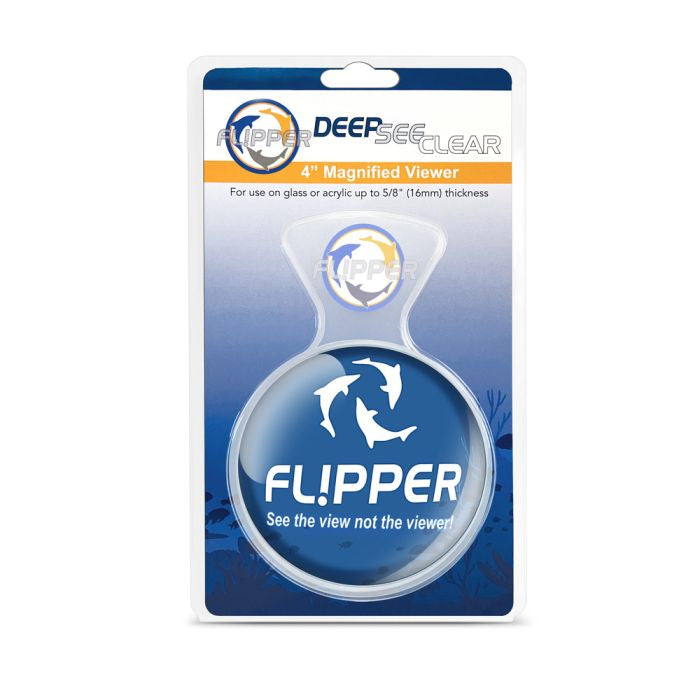 Flipper DeepSee CLEAR Aquarium Viewer, 4in