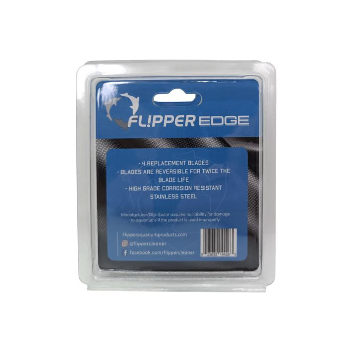 Flipper Edge Standard Stainless Steel Blades (4pk)