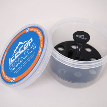 IceCap Coral Frag Transport Container (8 Plugs)