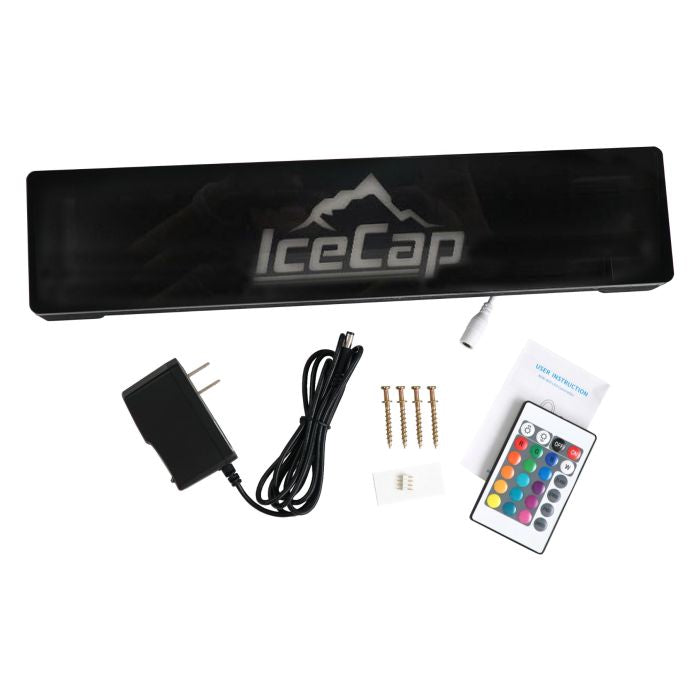 IceCap Controller Board LED Sign - Black