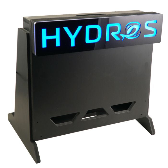 HYDROS Controller Board LED Sign - Black