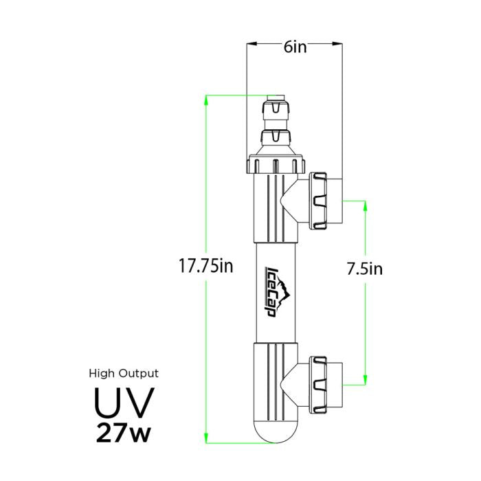 IceCap High Output UV Sterilizer