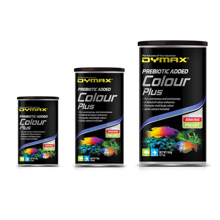 Dymax Colour Plus Pellet Food