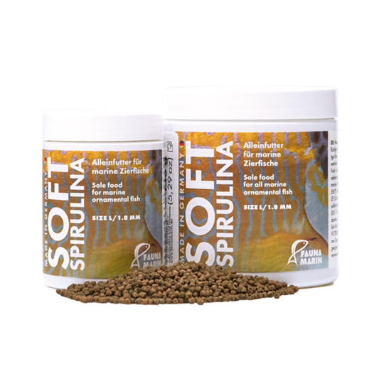 Fauna Marin Soft Spirulina Pellet Fish Food