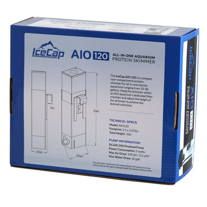 IceCap AIO 120 All-In-One Aquarium Protein Skimmer