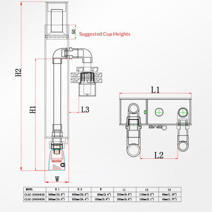 Classic 2000 HOB Protein Skimmer