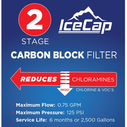 IceCap Chloramine Reducing Carbon Block Reverse Osmosis Pre-filter