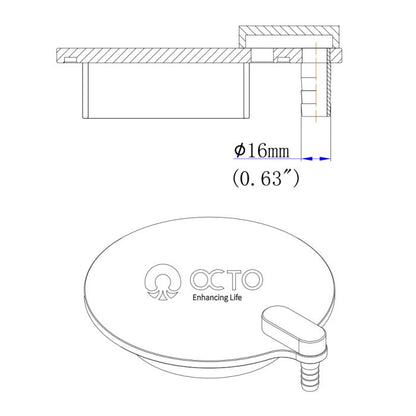 Reef Octopus CO2 Scrubber Skimmer Lid