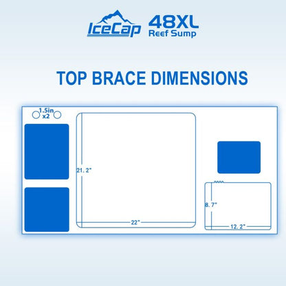 IceCap 48XL Reef Sump with Kit